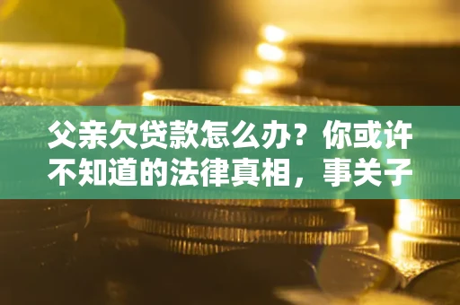 北京父亲欠贷款怎么办？你或许不知道的法律真相，事关子女未来