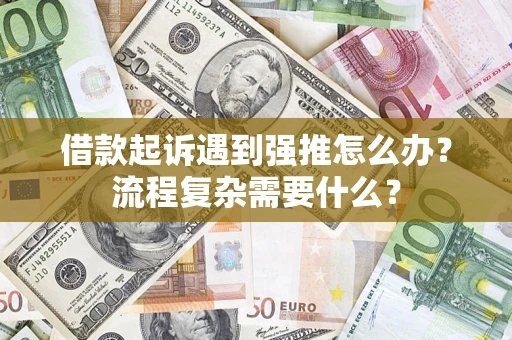 北京借款起诉遇到强推怎么办？流程复杂需要什么？